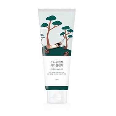 غسول فوم منظف ومهدئ [Round Lab]  PINE
CALMING CICA
CLEANSER_150ml
