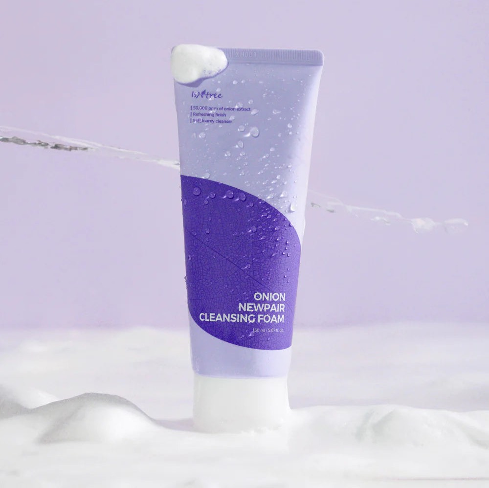 غسول فوم بمستخلص بصلة موآن الحمراء [ISNTREE] ONION NEWPAIR
CLEANSING FOAM_150ml